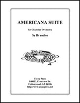 Americana Suite Orchestra sheet music cover